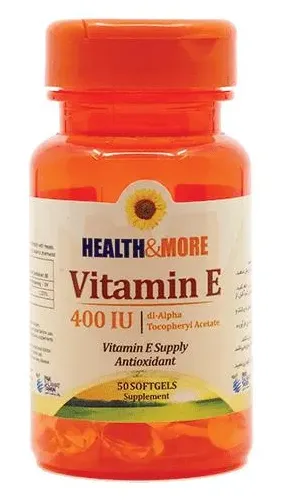 تصویر Vitamin E 400IU Health And More Softgel